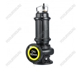Канализационный насос AquaViva 80WQ30-30-5,5(DN80,Q=30,H=30,P=5,5kW,380V)