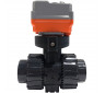 Кран шаровый Aquaviva с электроприводом PTFE/EPDM On-off type d40 AC24V